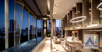 ขายคอนโด : 🔼🔽 AccomA 📩 Super Luxury,Double High Ceiling,Duplex Condo,Fully Furnished,Penthouse,Private Swimming Pool 5 BR Condominium @Fynn Sukhumvit 31 Condominium (AA31871)