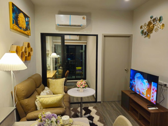 picture #SC12684 📌 Rent | 🟦🟨Ideo Ramkhamhaeng - Lam Sali Station🟥🟩𝑪𝒐𝒏𝒕𝒂𝒄𝒕𝑳𝑰𝑵𝑬:@𝒔𝒆𝒄𝒓𝒆𝒕𝒑𝒓𝒐𝒑𝒆𝒓𝒕𝒚 🔥✨ - 2/8