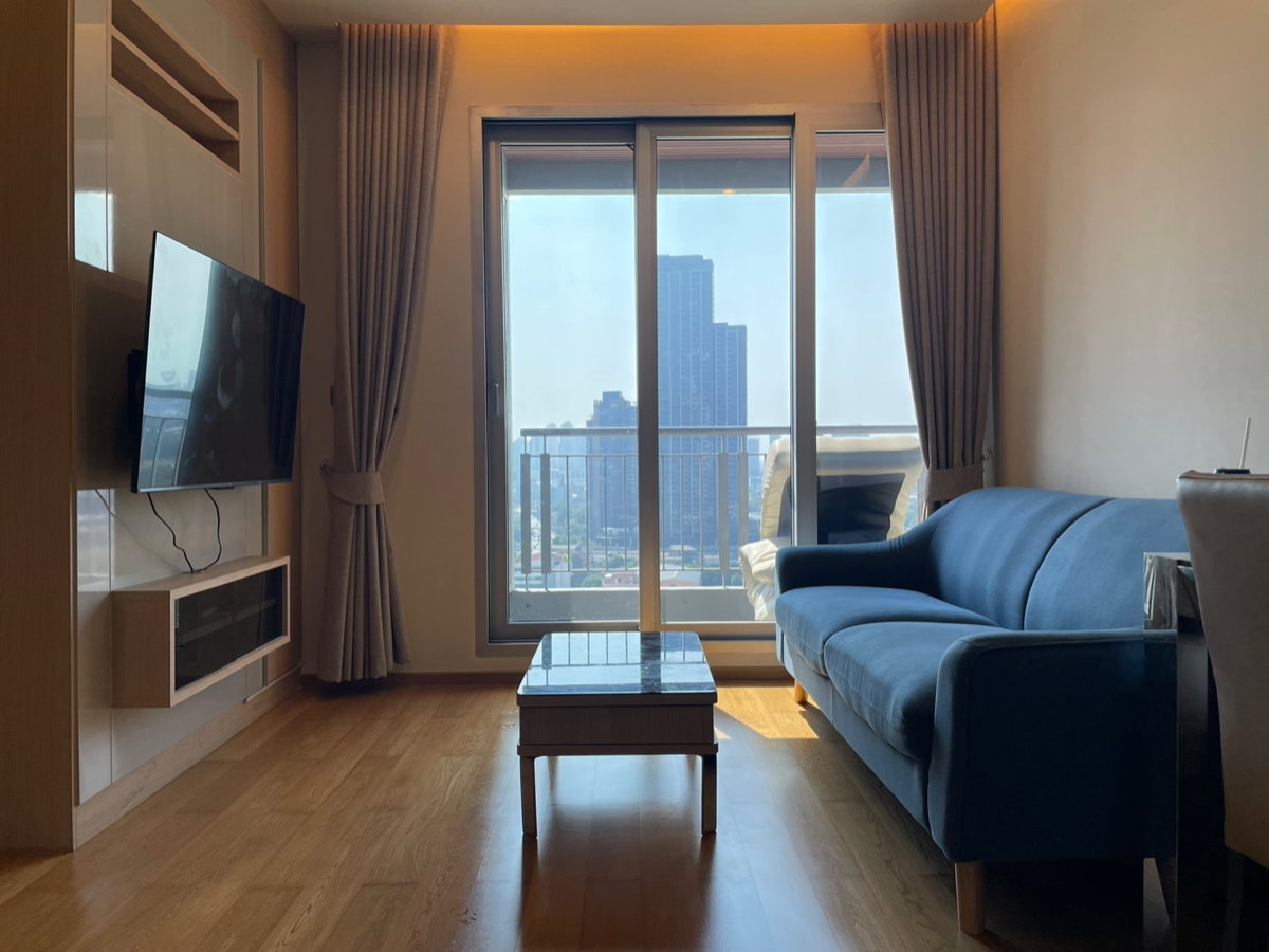 รูป พร้อมให้เช่า❗️🌿 𝐓𝐡𝐞 𝐀𝐝𝐝𝐫𝐞𝐬𝐬 𝐀𝐬𝐨𝐤𝐞 🌿 1 ห้องนอน ขนาด 46 ตร.ม., ชั้น 20+ ใกล้ MRT-เพชรบุรี , Airport Link มักกะสัน - รูปที่ 1/20