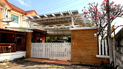 ขายทาวน์โฮม : ขายทาวน์เฮ้าส์ พฤกษาวิลล์ 9 ศรีนครินทร์-เทพารักษ์ หลังริม พื้นที่เยอะ 71.4 ตรว.