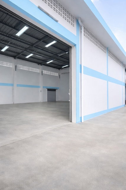 รูป ถูกที่สุดในโลก ตรม.ละ 75 ตรม. 6 นอน 3 น้ำ ใกล้วัดโพธิ์แจ้ 300 ม. ติดถนนเอกชัย โรงงาน 2 ชั้น 100 ตร.วา. 400 ตร.ม. พื้นที่กว้าง - รูปที่ 4/8