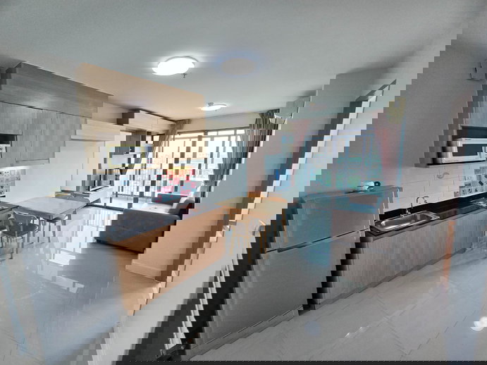 รูป 🔥ให้เช่าถูกที่สุด🔥 ตกแต่งใหม่ ห้อง type ใหญ่ที่สุดใน Ideo Blucove Sukhumvit - รูปที่ 3/19