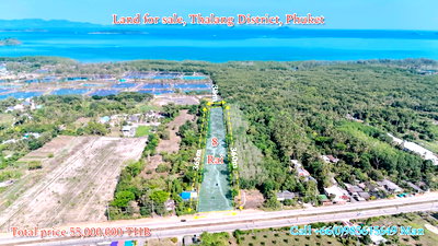 ที่ดิน ถลาง ภูเก็ต : ที่ดินราคาถูกอยู่ไม่ไกลจากสนามบินภูเก็ต