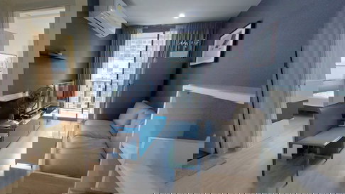 ให้เช่าห้องคอนโด น่าอยู่ 1ห้องนอนที่ Artemis Sukhumvit77 Btsอ่อนนุช