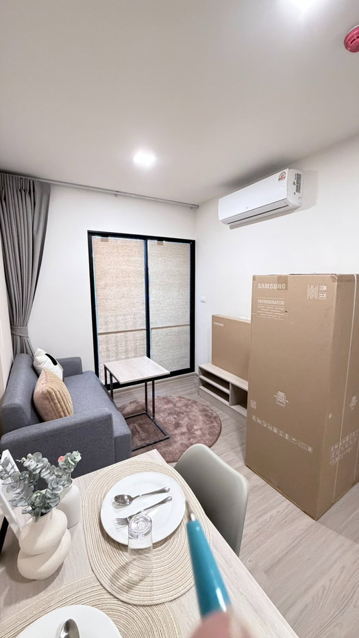 รูป 🔥 ห้องสุดท้าย!! ดีคอนโดเซนส์ บางแสน ราคาพิเศษ 1.99 ห้องใหญ่ 28ตร.ม แต่งครบพร้อมอยู่ 🔥 - รูปที่ 5/17