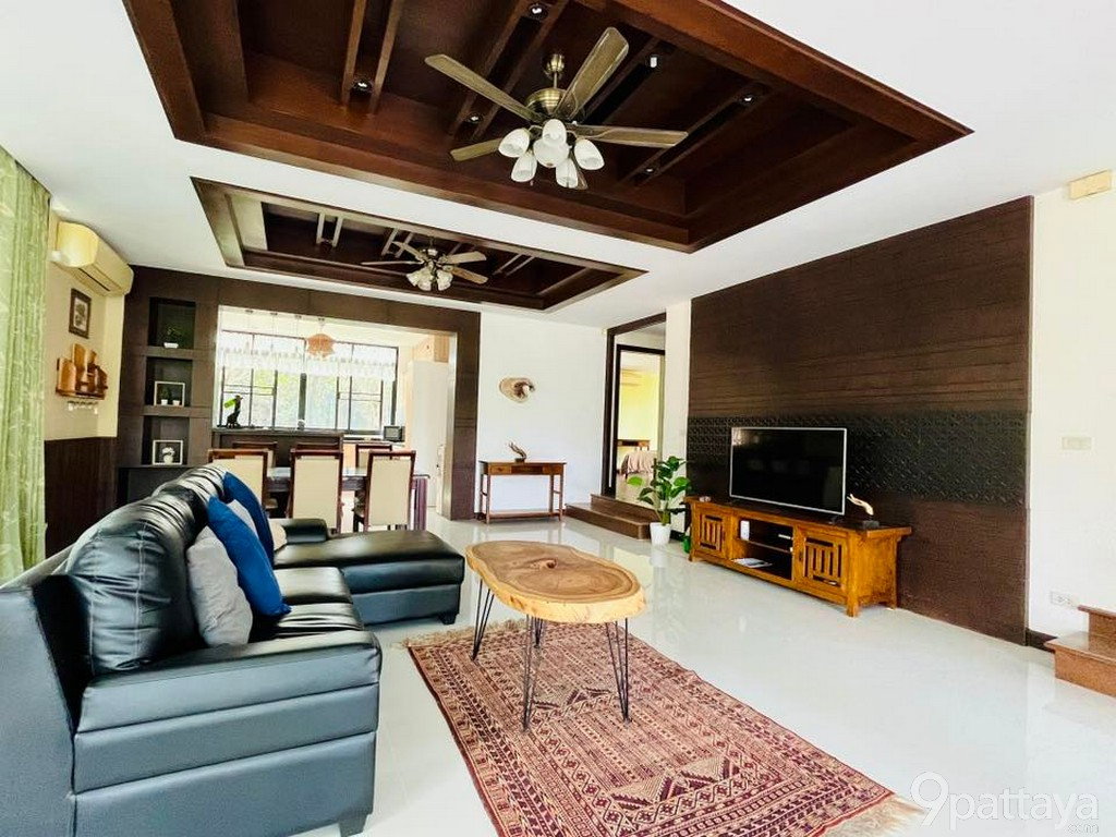 รูป พูลวิลล่าพร้อมอยู่ | The Village Horseshoe Point – อ่างเก็บน้ำมาบประชัน ✨ บ้านรีโนเวทใหม่ทั้งหลัง บรรยากาศสงบ รับสัตว์เลี้ยงได้ ใกล้โรงเรียนนานาชาติ - รูปที่ 6/16