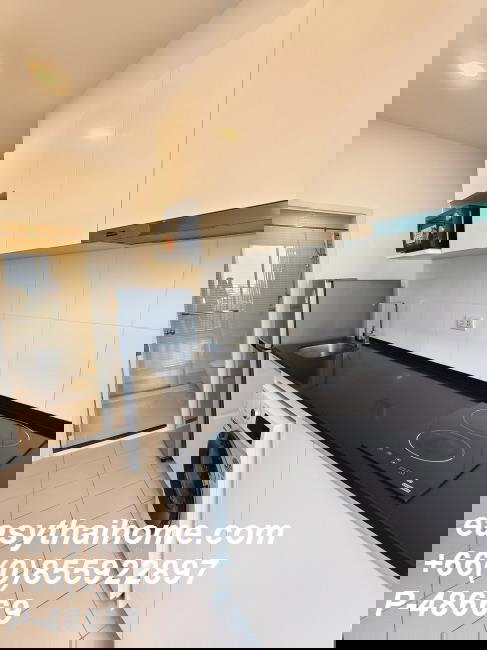 รูป P-48669 วิวเมืองสวย! ชีวาทัย เกษตร-นวมินทร์ 1 นอน ใกล้ ม.เกษตรฯ เริ่ม 15,500 บ.| Line Id: @easythaihome | 085-592-2897 - รูปที่ 9/34