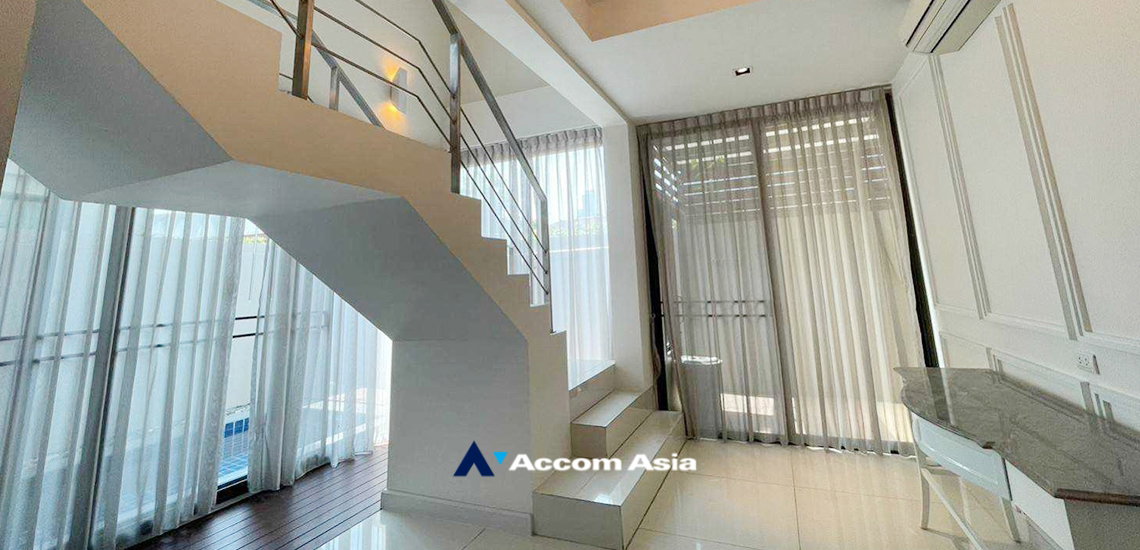 รูป 🔼🔽 AccomA 📩 Private Swimming Pool 3 BR Townhouse @The Park lane 22 (AA34040) - รูปที่ 3/18