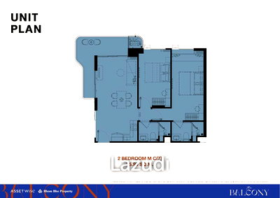 ขายคอนโด : 50.6 ตร.ม.  2 ห้องนอน  2 ห้องน้ำ คอนโดสำหรับ ขายใน สาคู