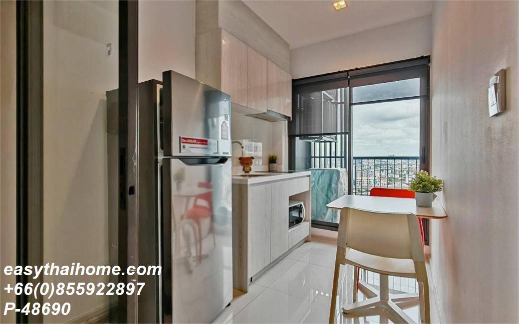รูป P-48690 วิวเมืองสวย! Life Sukhumvit 48 ใกล้ BTS 17,000 บาท | Line Id: @easythaihome | 085-592-2897 - รูปที่ 10/18