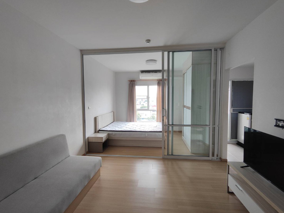 รูป ว่างพร้อมอยู่!! ทำความสะอาดแล้ว UNIO จรัญ3 (1 นอน) ตึก A ชั้น 6 วิวสวน โล่ง ไม่อึดอัด ใกล้ MRT ท่าพระ - รูปที่ 1/12