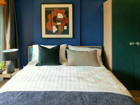 📌 ให้เช่าคอนโด เดอะ เบส สุขุมวิท 50 อาคาร B ชั้น 4 สตูดิโอ ขนาด 25.00 ตรม ใกล้ Century The Movie Plaza