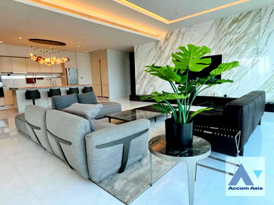 Condos for sale : 🔼🔽 AccomA 📩 Penthouse 4 BR Condominium @The Residences at Sindhorn Kempinski Hotel Bangkok (AA44601)