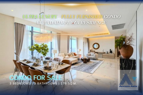 🔼🔽 AccomA 📩 Luxury condo with spacious layout and panoramic city views (AA14215)