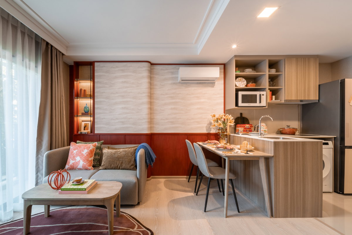 New condo from Sansiri in the heart of Cherng Talay, located in a popular international lifestyle area - image 3