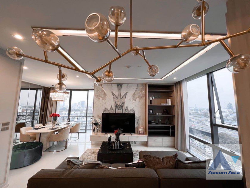 รูป 🔼🔽 AccomA 📩 2 BR Condominium @The Bangkok Sathorn (AA37695) - รูปที่ 2/8