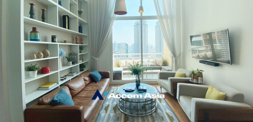 รูป 🔼🔽 AccomA 📩 Fully Furnished Duplex modern art 2 beds for SALE at The Empire Place (AA26881) - รูปที่ 14/14