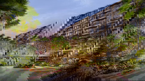 3 km จากชายหาด วิวสระ Long pool ห้องสุดท้าย โครงการใกล้แหล่ง shopping คาเฟ่ ร้านอาหาร 