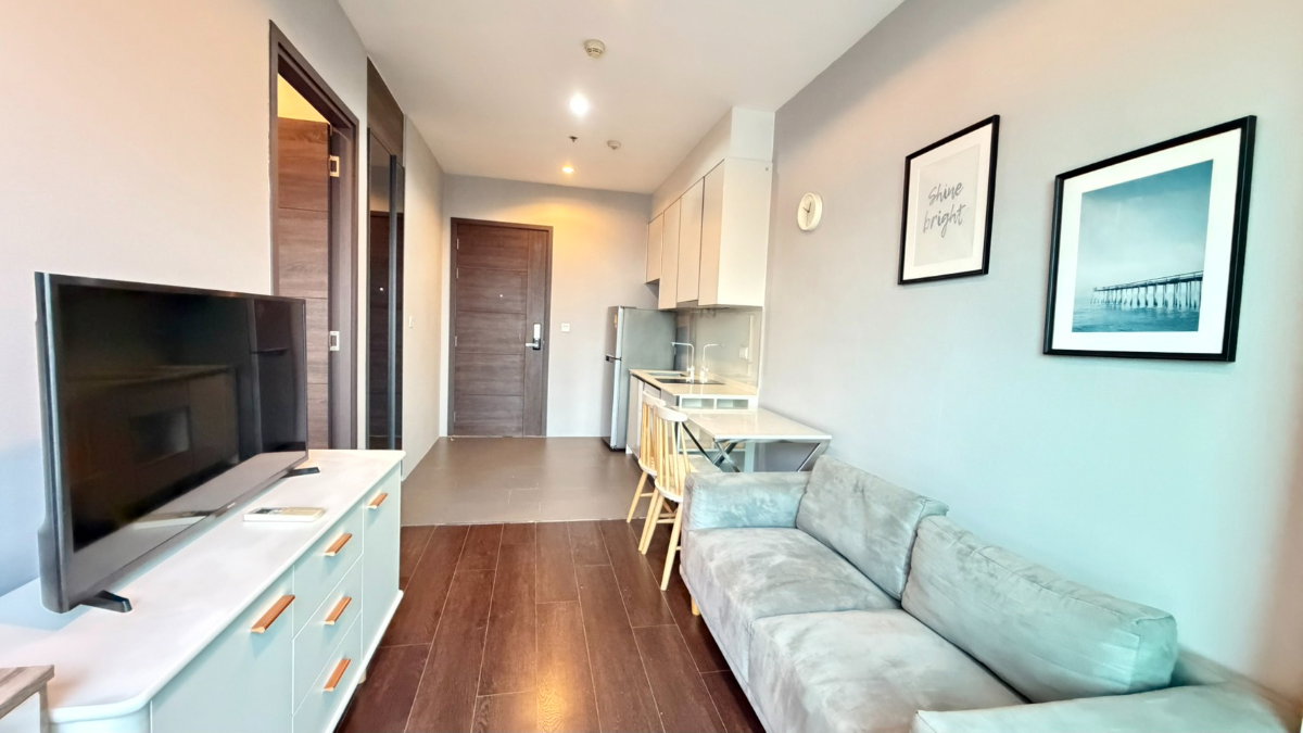 รูป *** ให้เช่าคอนโด : ซี เอกมัย 1 ห้องนอน ชั้นสูง เฟอร์ครบ  ตู้เสื้อผ้า2 ใบ 16,000 บาทเท่านั้น🔥🔥🔥(C Ekkamai) *** - รูปที่ 5/15