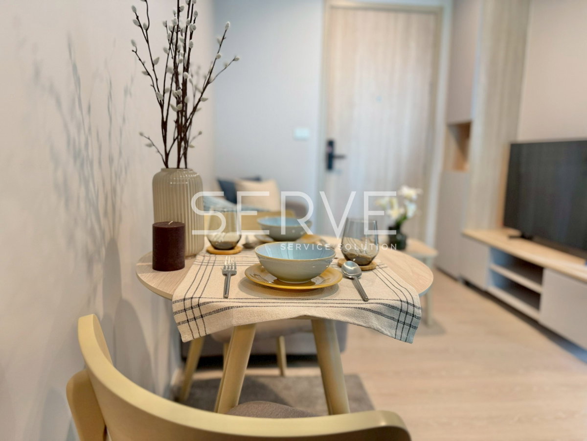 รูป 🔥15K- ห้องกว้าง 1นอน ตกแต่งสวย วิวดี ราคาถูกมาก เฟอร์นิเจอร์จัดเต็ม พร้อมอยู่ คอนโดใหม่ทำเลดีๆ เดิน20ก้าว ถึง เมกาบางนา @ NUE Mega Plus Bangna - รูปที่ 6/8