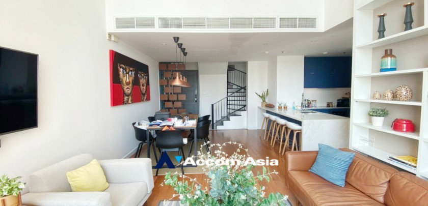รูป 🔼🔽 AccomA 📩 Fully Furnished Duplex modern art 2 beds for SALE at The Empire Place (AA26881) - รูปที่ 3/14