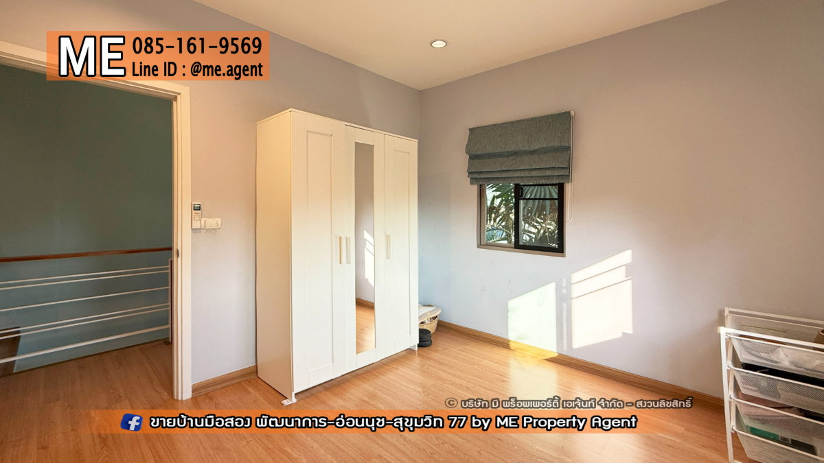 รูป ให้เช่า บ้านเดี่ยว เดอะ แพลนท์ เอสทีจ พัฒนาการ 38 ตกแต่งสวย พร้อมเข้าอยู่ ใกล้ เอกมัย - ทองหล่อ - สุขุมวิท โทร 064-954-9619 (RBE26-55) - รูปที่ 21/26