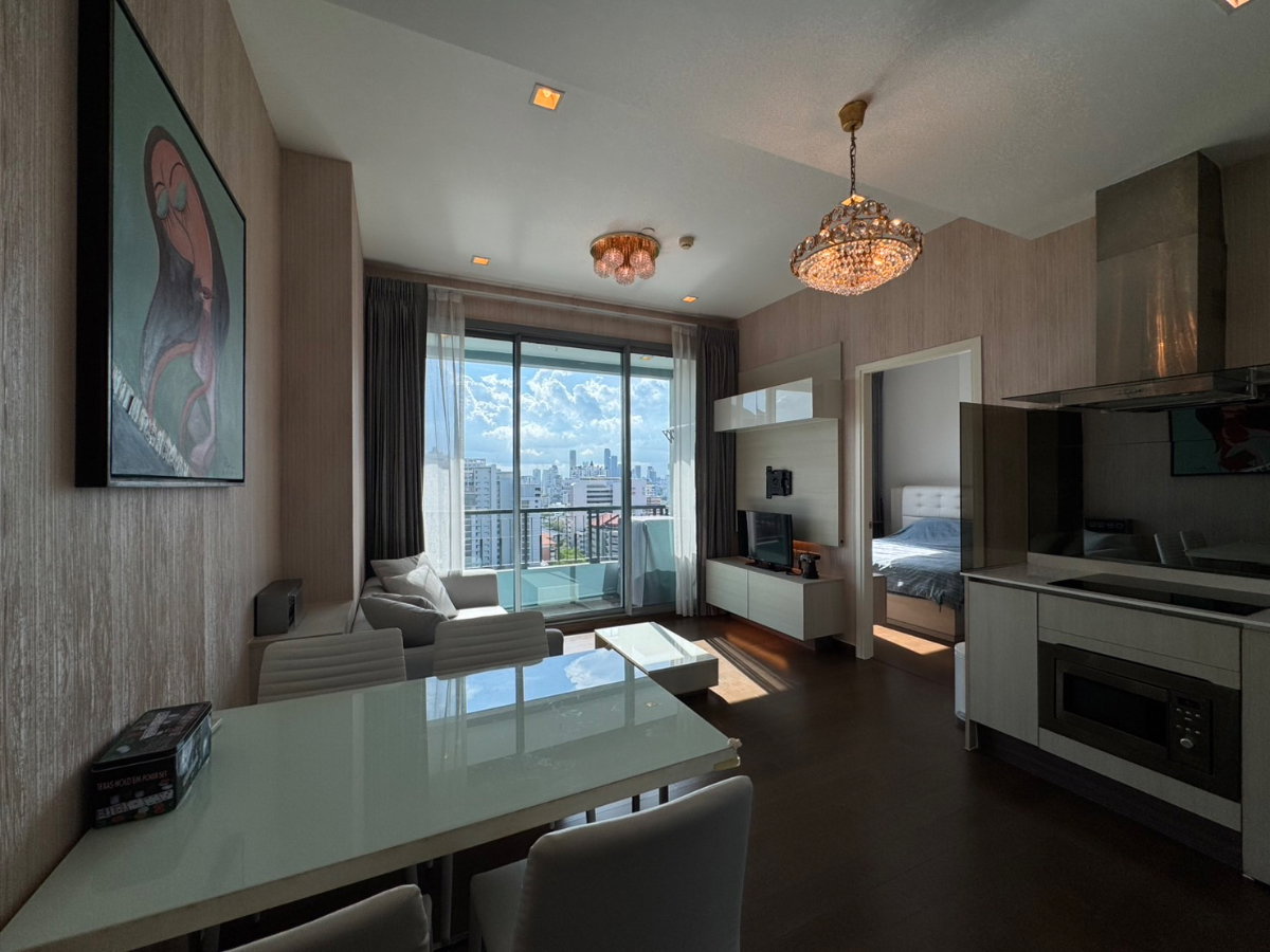 picture Q Asoke ( MRT Phetchaburi ) 2 bedroom, Nice view! ðð - 3/8