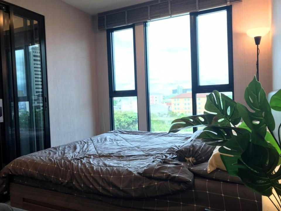 รูป ให้เช่า ดิ ออริจิ้น รามอินทรา 83 - สเตชั่น มีเฟอร์นิเจอร์+เครื่องใช้ไฟฟ้าครบ - รูปที่ 2/7