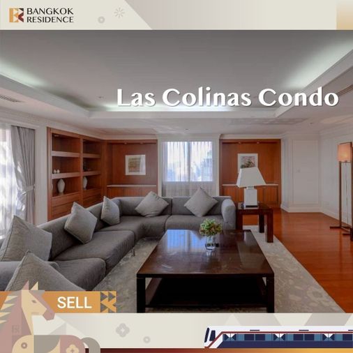 ขายเพนท์เฮ้าส์หรู Las Colinas Condo ใกล้ BTS อโศก 5 ห้องนอน เพดานสูง โปร่งโล่ง