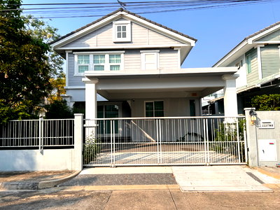 บ้านเดี่ยวให้เช่า : บ้านเดี่ยว 2 ชั้น หลังมุม พื้นที่กว้าง เป็นส่วนตัว