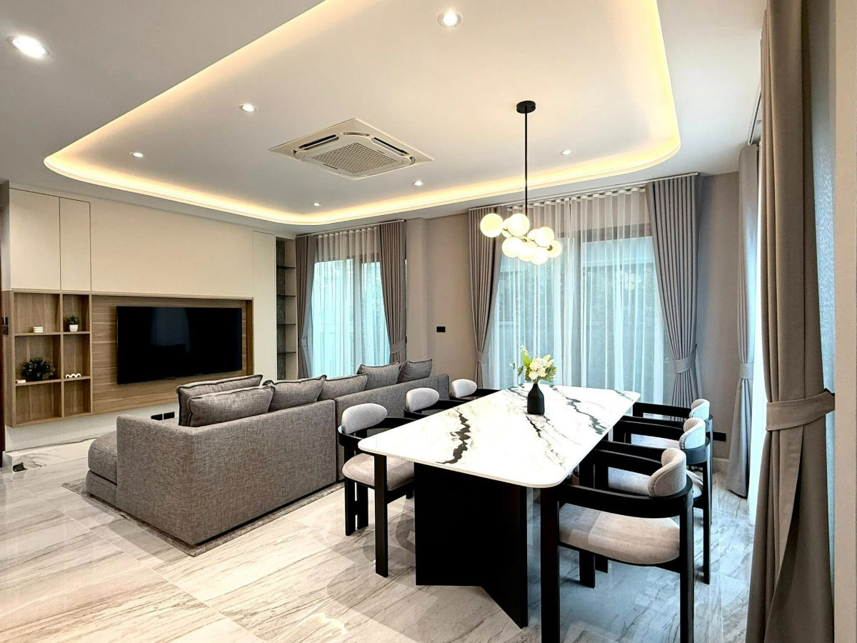รูป HR3368ให้เช่าบ้านเดี่ยว โครงการ The Edition บางนา (เฟส 2) วิวหน้าสวน (Garden View) หลังเมกะบางนา - รูปที่ 2/18