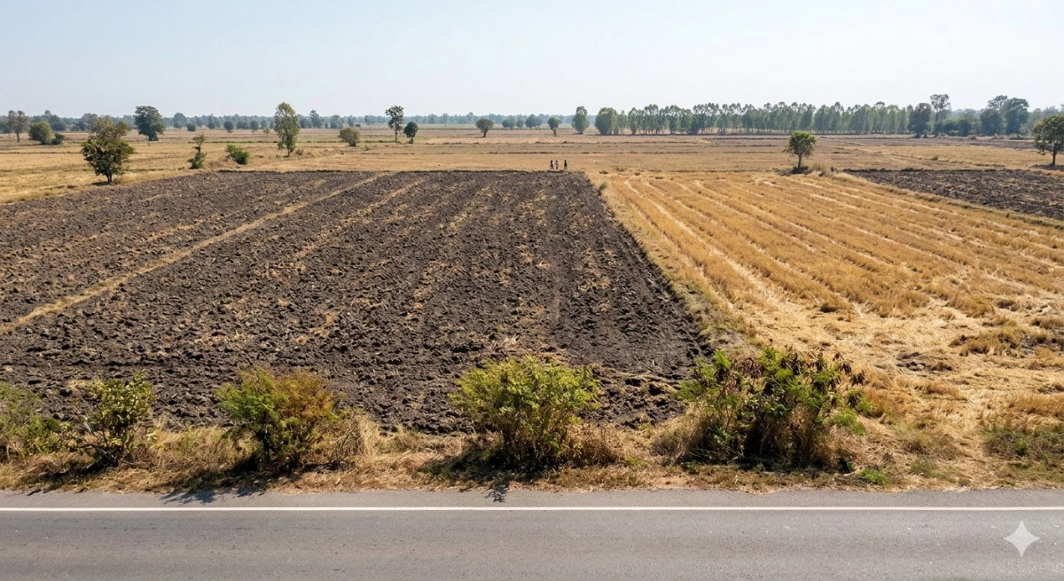 รูป งดรับนายหน้า📌📌📌 🔥 ด่วน! ที่ดินทำเลทองลพบุรี ติดถนนใหญ่ 4 เลน หน้าแปลง 🔥 - รูปที่ 15/16