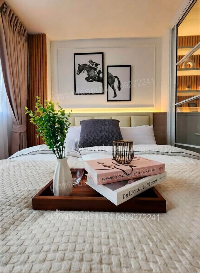 รูป ให้เช่าคอนโด 1 ห้องนอน ✨ รีโนเวทใหม่ ✨ติด🚇 BTS สายสีชมพู ลุมพินีคอนโดทาวน์ รามอินทรา-นวมินทร์ เฟอร์ครบพร้อมอยู่ - รูปที่ 5/11