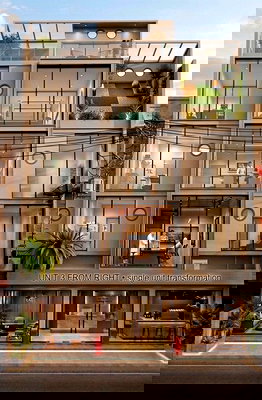 อาคารพาณิชย์ ถนนประดิษฐ์มนูธรรม : 🏆 [ขาย] ตึกแถวทำเลทอง ติดถนนลาดพร้าว (ซอย 70) ใกล้ MRT สายสีเหลือง | พื้นที่หลังบ้านกว้างพิเศษ 🌿