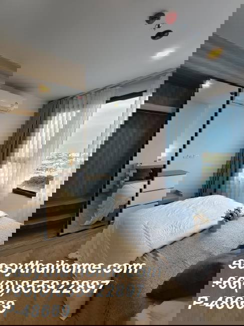 รูป P-48669 วิวเมืองสวย! ชีวาทัย เกษตร-นวมินทร์ 1 นอน ใกล้ ม.เกษตรฯ เริ่ม 15,500 บ.| Line Id: @easythaihome | 085-592-2897 - รูปที่ 16/34