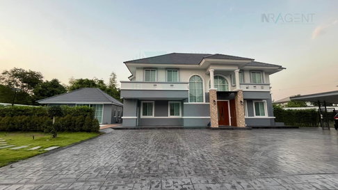 📌 ให้เช่าบ้านเดี่ยว 2 ชั้น บ้านสวนเนรมิต วัชรพล - เพิ่มสิน 4 ห้องนอน 4 ห้องน้ำ