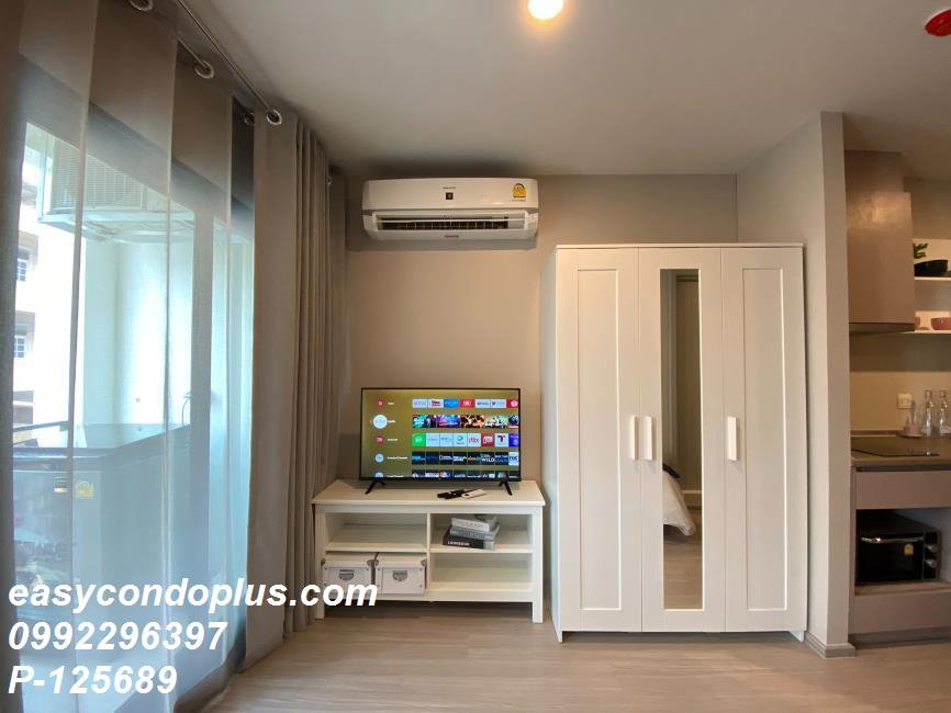 รูป P-125689 ห้องสตูดิโอวิวเมือง แอสปาย อโศก-รัชดา MRT พระราม 9! 13,000 บาท | Line Id: @easycondoplus | 099-229-6397 - รูปที่ 4/8