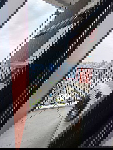 รูป 🔔New🔔 ให้เช่า 1 นอนแต่งสวย ตกแต่งใหม่ ชั้น 27 ทิศใต้ ห้องไม่ร้อน ที่ The Base Garden พระราม 9 - รูปที่ 10/16