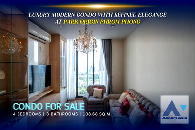 Condos for sale : 🔼🔽 AccomA 📩 Luxury modern condo with refined elegance at Phrom Phong (AA39198)