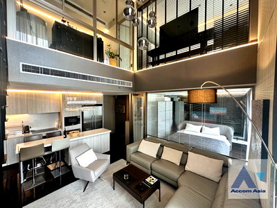 Condos for sale : 🔼🔽 AccomA 📩 Duplex Condo,Double High Ceiling 2 BR Condominium @The Lofts Ekkamai  (AA25981)