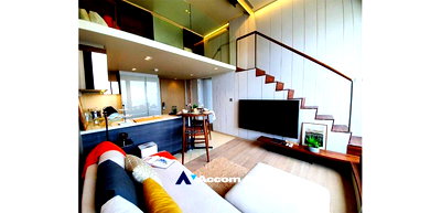 Condos for rent : 🔼🔽 AccomA 📩 Duplex Condo 2 BR Condominium @The Esse Asoke (AA32213)