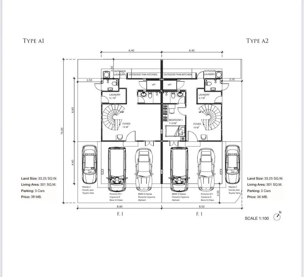 รูป ขาย บ้านเดี่ยว 3 ห้องนอน ในโครงการ เมซอง บลองช 6151472 - รูปที่ 20/27