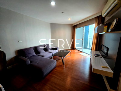 Condos for rent : 2 Beds Large Room  City View Fully furnished Good Location Close To MRT Phra Ram 9  500 m. @  Belle Grand Rama 9