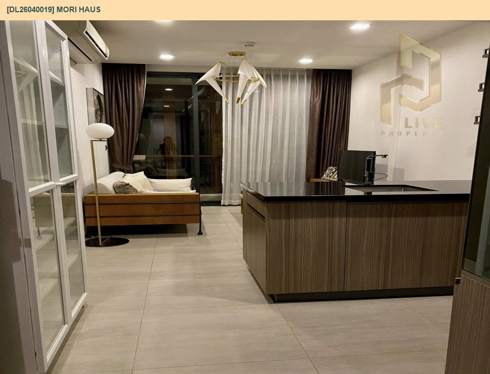 รูป DL26040019 ให้เช่าคอนโด โมริ เฮาส์ (Mori Haus) ใกล้ BTS อ่อนนุช พร้อมเข้าอยู่ โทรด่วน 0656133286 LineID @534wlwof - รูปที่ 5/9