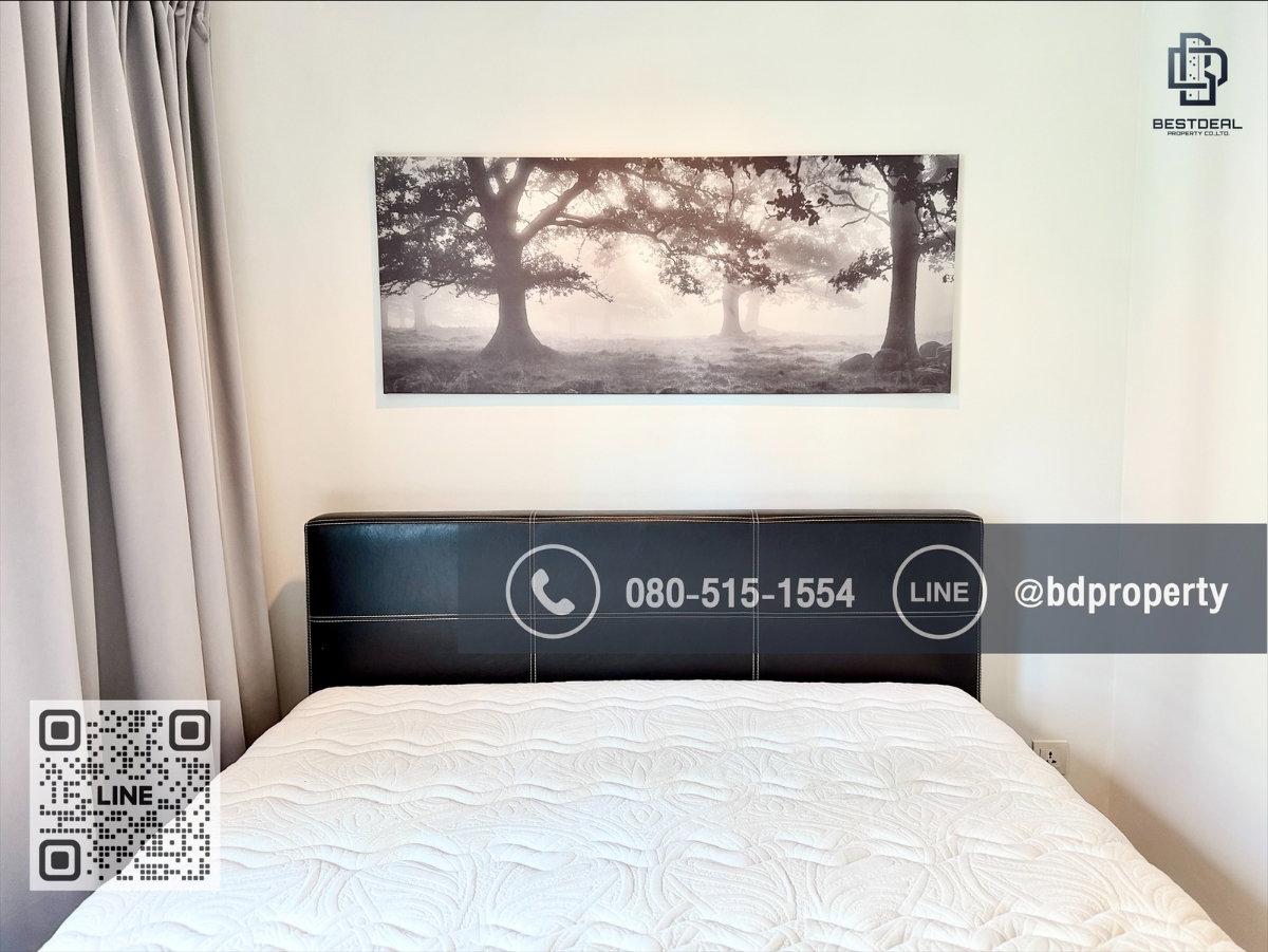รูป Bestdeal ขายด่วน Duplex 1 Bed   ขายเพียง 6.59 ล้านเท่านั้น  ห้องสวย เฟอร์นิเจอร์และเครื่องใช้ไฟฟ้าครบ ใกล้MRTและเซ็นทรัลพระราม 9 เพียง 80 ม. - รูปที่ 10/17