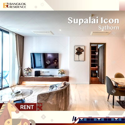 Condos for rent BTS Chong Nonsi :  Condo for Rent 💎 Supalai Icon Sathorn near BTS Chong Nonsi ✨ 3BR 101sqm 115kk, brand new unit fully furnished 