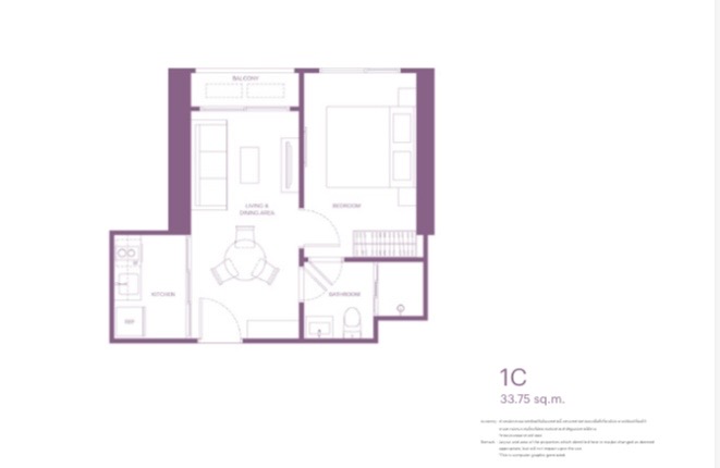 รูป Love Charoen Nakhon 1 bedroom, for sale - รูปที่ 2/34