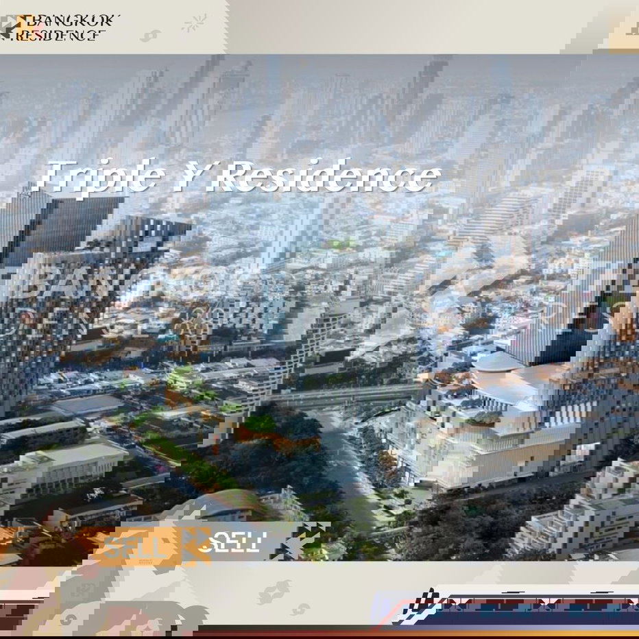 รูป 🚀ขายคอนโด Triple Y Residence ใกล้ MRT สามย่าน ใกล้จุฬา 4.8MB - รูปที่ 1/2