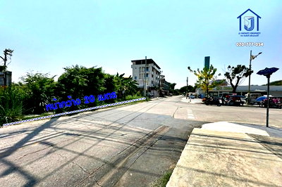 ที่ดิน ถนนเพชรเกษม : ขายที่ดินถมแล้ว 184 ตารางวา ซอยเพชรเกษม 77 หน้ากว้าง 20 เมตร ใกล้รถไฟฟ้า หลังสอง