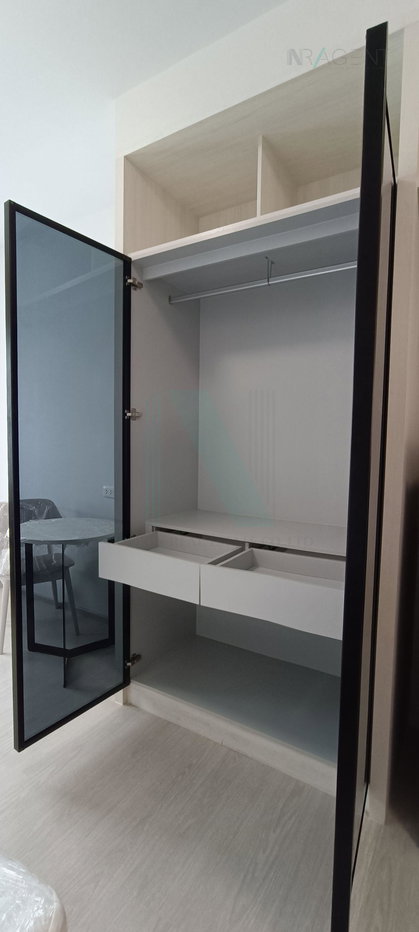 รูป 🔺 ให้เช่าคอนโด แชปเตอร์วัน ชายน์ บางโพ อาคาร 1 ชั้น 17 สตูดิโอ ขนาด 23 ตรม ใกล้ ตลาดสดศรีเขมา - รูปที่ 7/8